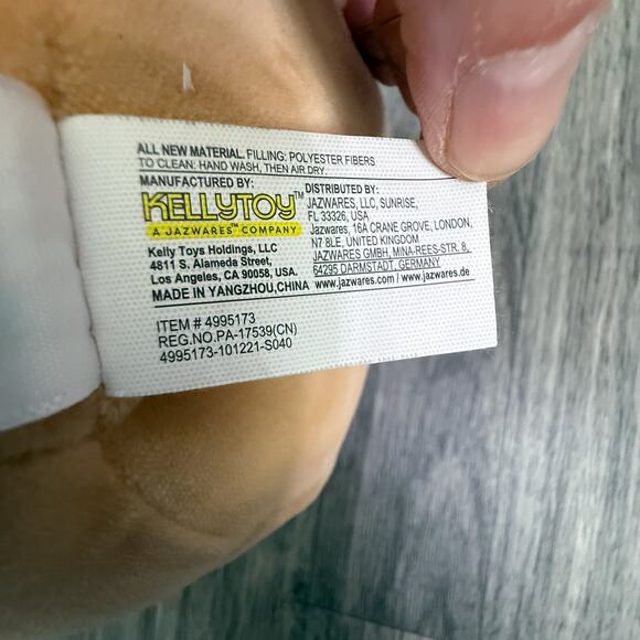 Original Squishmallows Leonard Green Lion Fuzzy Mane Plush Kellytoy Stuffed Toy - Picture 4 of 4